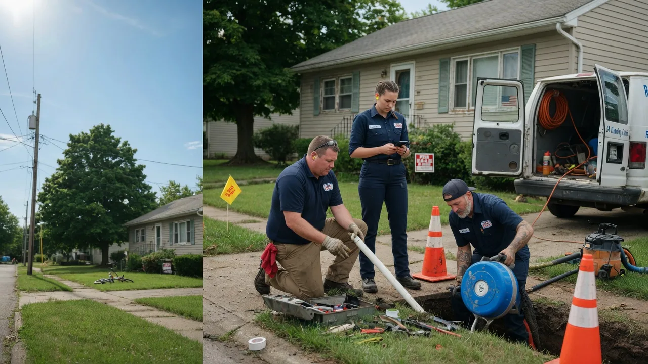 Sewer Line Repair in Hoagland, IN near me